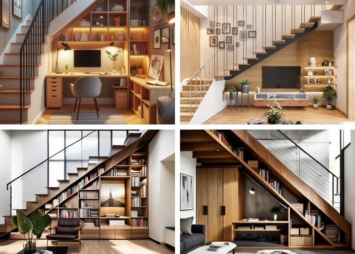 Top mẫu tủ gầm cầu thang đẹp giúp tối ưu không gian sống