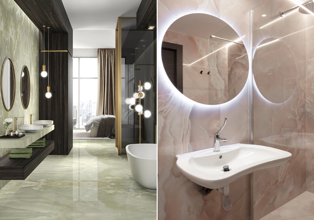 Những mẫu gạch đẹp cho nhà tắm hiện đại và sang trọng