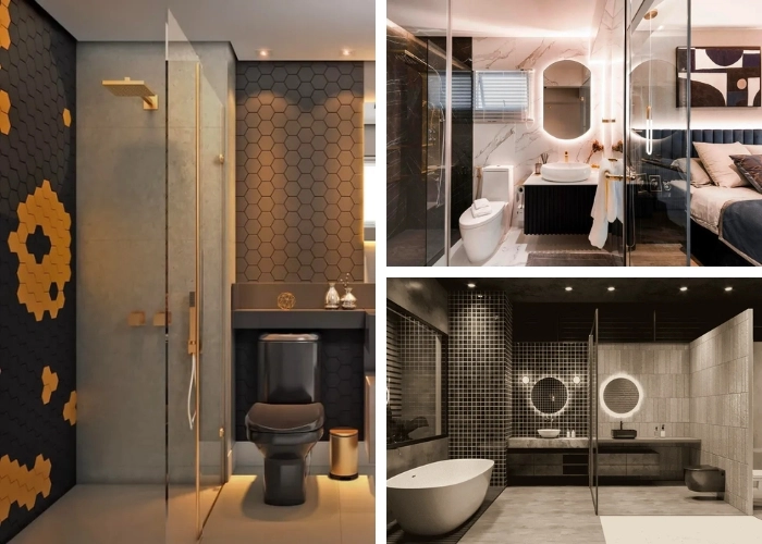 Mẫu vách ngăn kính nhà tắm đẹp và tiện nghi hiện đại nhất