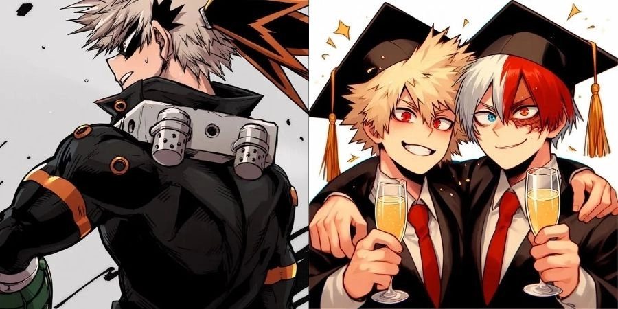 Bakudeku được khắc họa qua ánh mắt và cảm xúc chân thực
