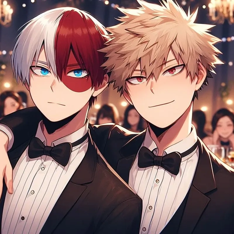 Nụ hôn ngọt ngào gây sốt giữa Deku x Bakugou kiss