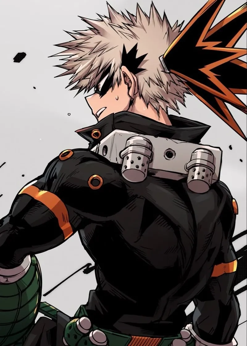 Ảnh Bakugo cute hiếm hoi khiến fan bất ngờ vì dễ thương