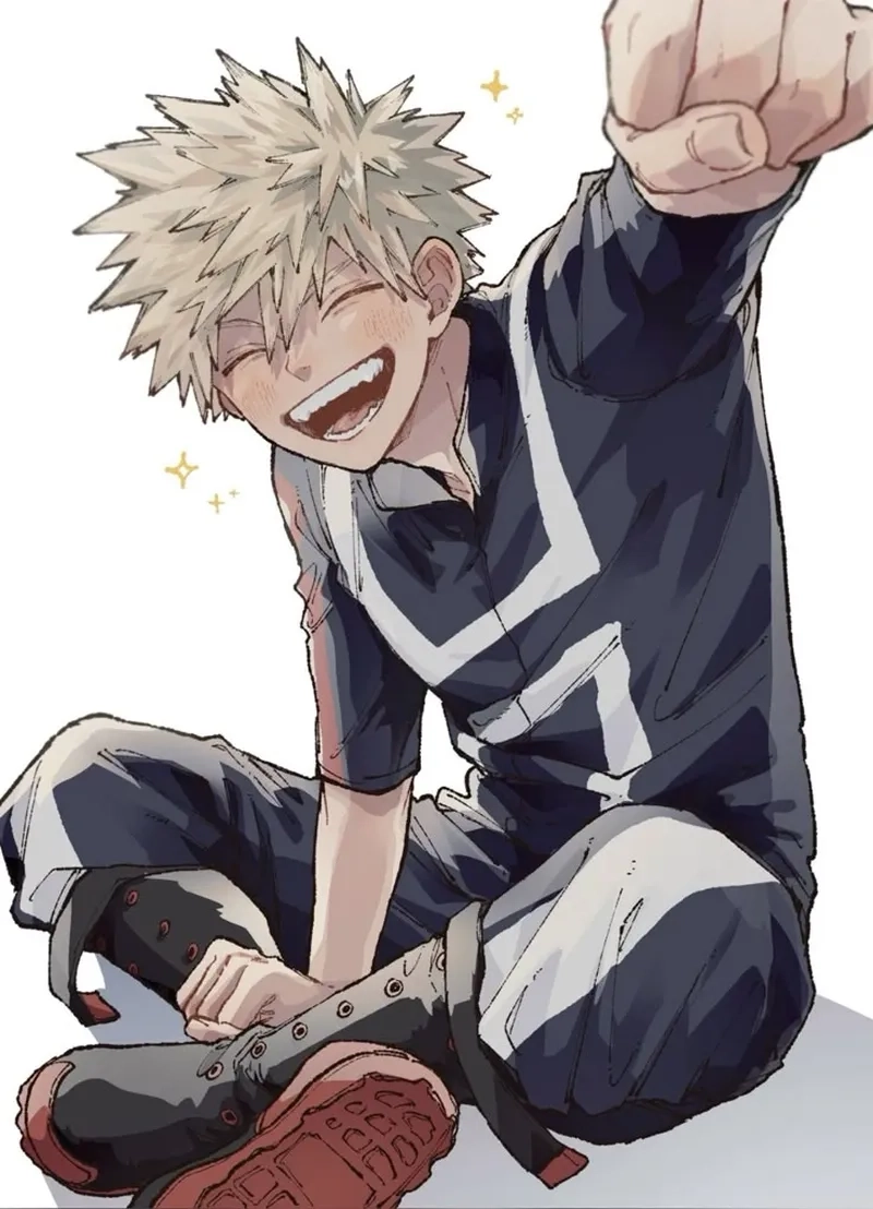 Fan tìm kiếm lookup Bakugou để biết thêm chi tiết nhân vật