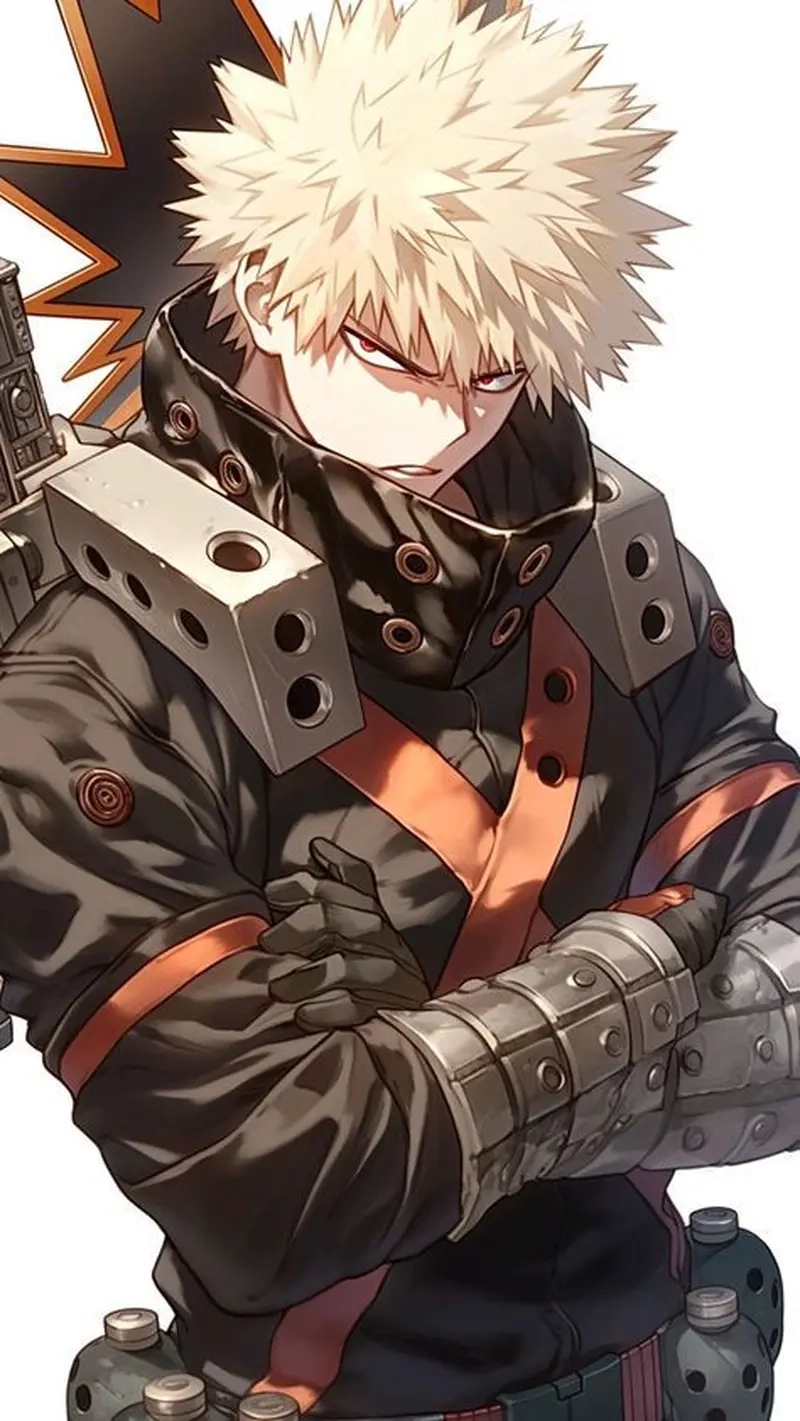 Ảnh Bakugou chibi cute phiên bản mini siêu dễ thương