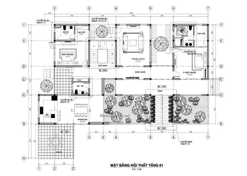 Xem ngay bản vẽ mặt bằng nhà 2 tầng đơn giản tối ưu diện tích