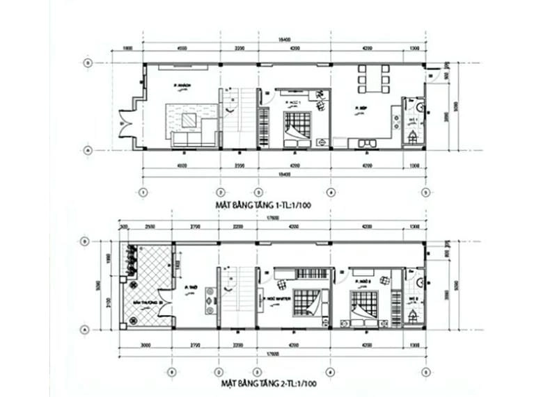 Chọn lựa bản vẽ thiết kế nhà 2 tầng ở nông thôn tối ưu