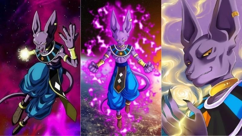 Loạt ảnh beerus nổi bật với phong cách thần linh lạnh lẽo