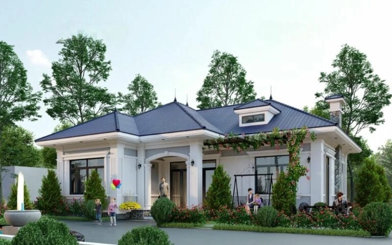 mẫu nhà biệt thự vườn đẹp lựa chọn xây dựng đáng giá