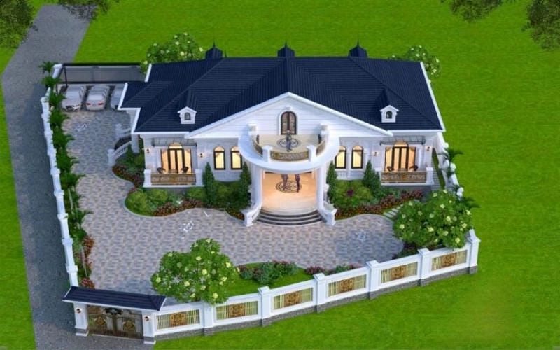 các mẫu nhà biệt thự vườn đẹp thiết kế phù hợp khí hậu Việt