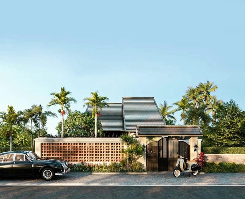 Vẻ đẹp nhẹ nhàng của biệt thự phong cách indochine