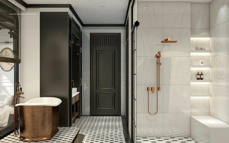 Nội thất sang trọng phong cách thiết kế nội thất đông dương