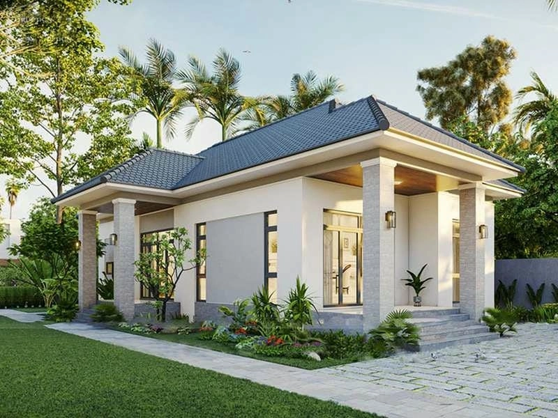 mẫu nhà biệt thự resort không gian nghỉ dưỡng lý tưởng