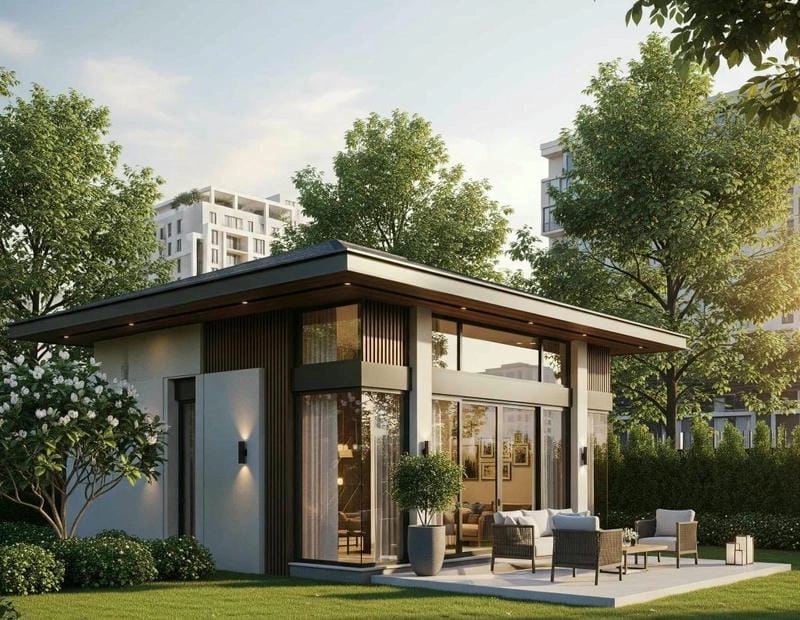 mẫu nhà biệt thự đẹp phong cách kiến trúc ấn tượng