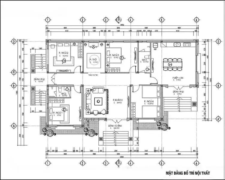 Xem những mẫu nhà vườn đẹp nhất kiểu 1 tầng