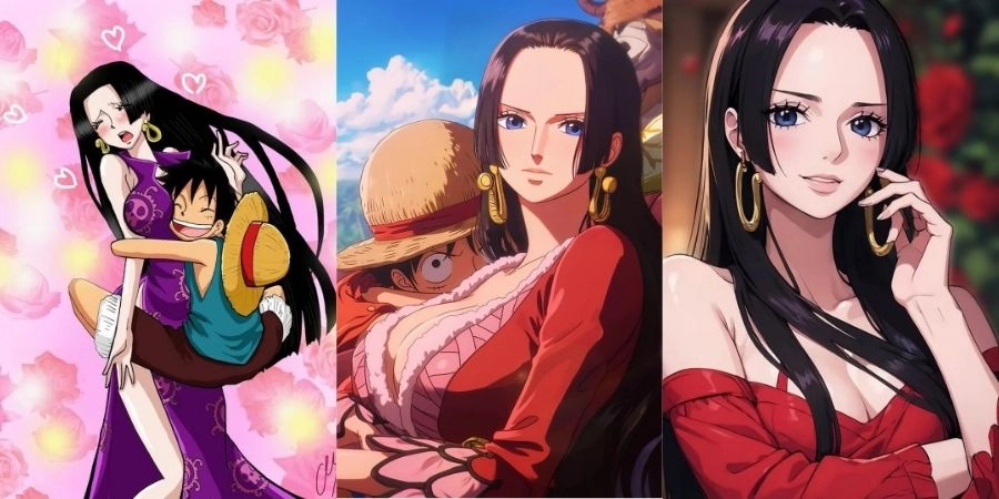 Bộ ảnh Boa Hancock and Luffy ghi lại khoảnh khắc ngọt ngào