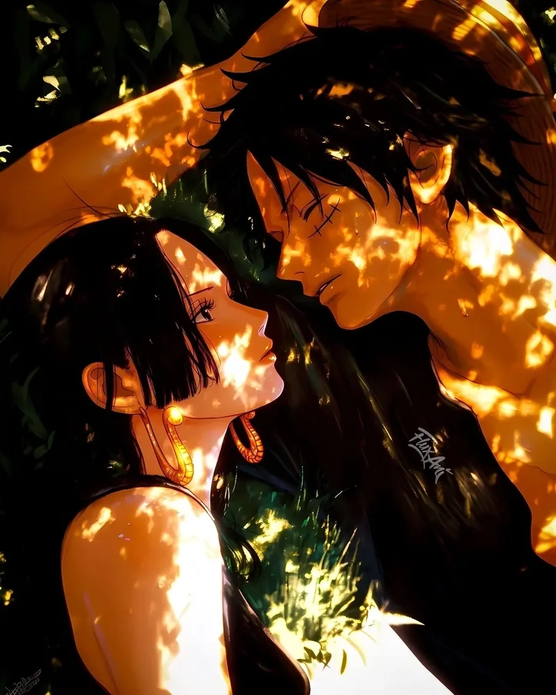 Tình cảm đặc biệt của Boa Hancock và Luffy