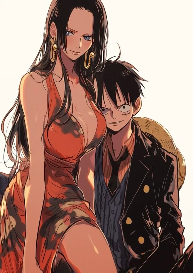 Tình huống dở khóc dở cười của Hancock và Luffy