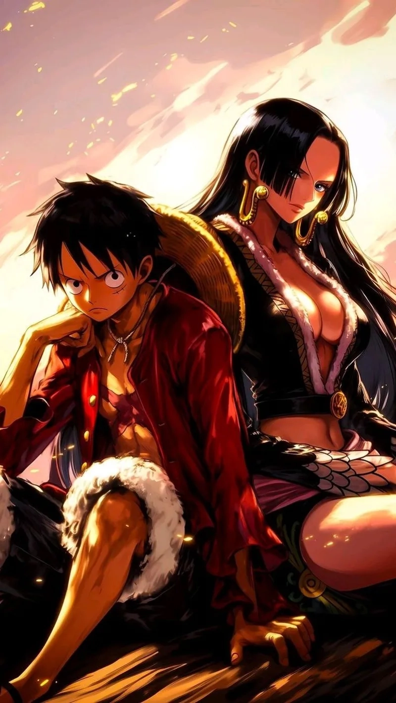 Tình cảm của Luffy yêu Hancock có thật không