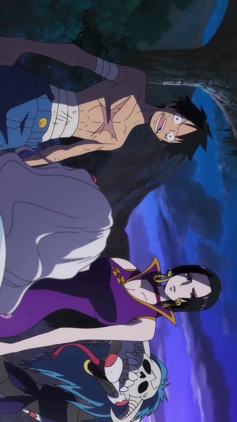 Chuyện tình Monkey D Luffy Boa Hancock trong One Piece