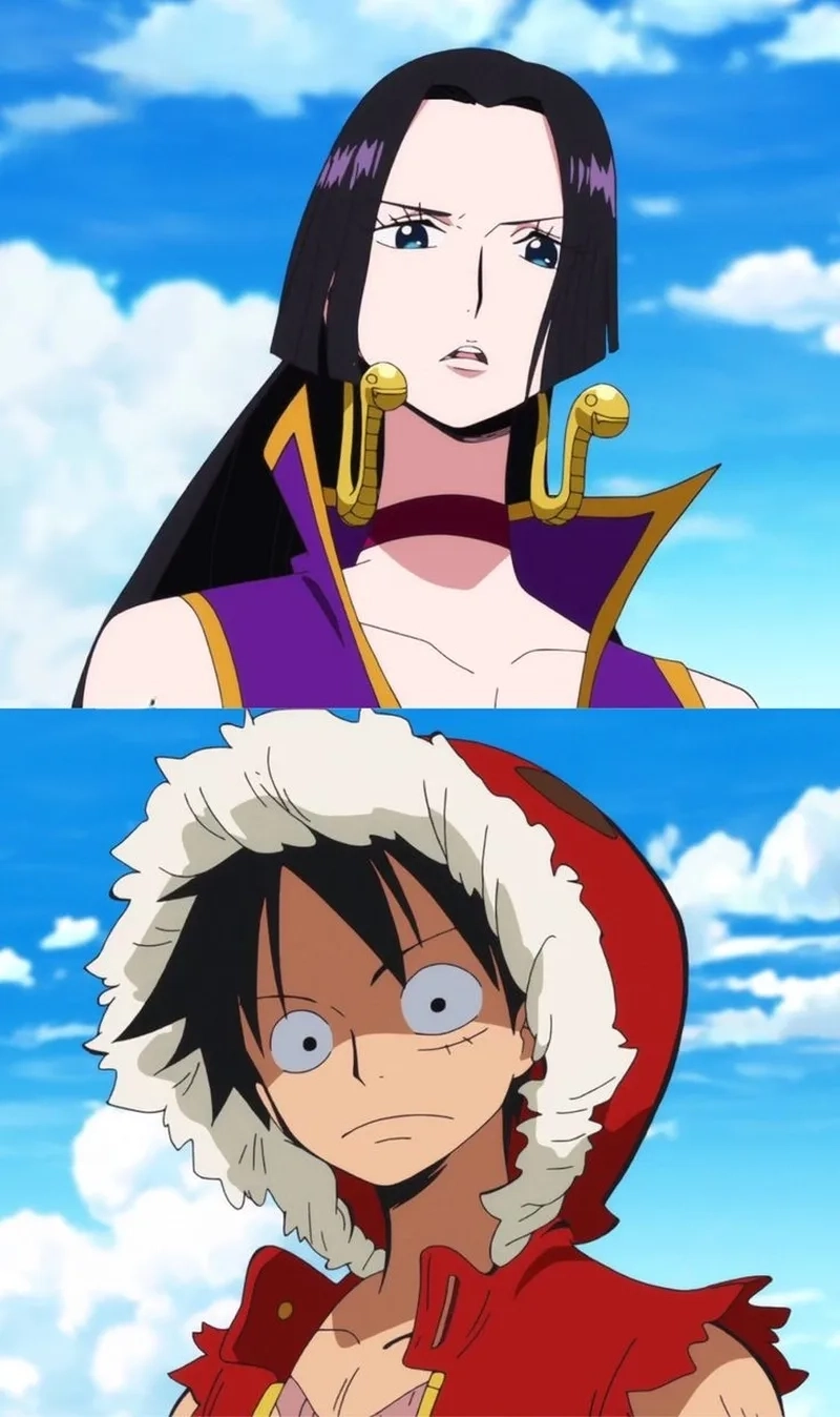 Bộ sưu tập ảnh của Luffy và Hancock hot nhất