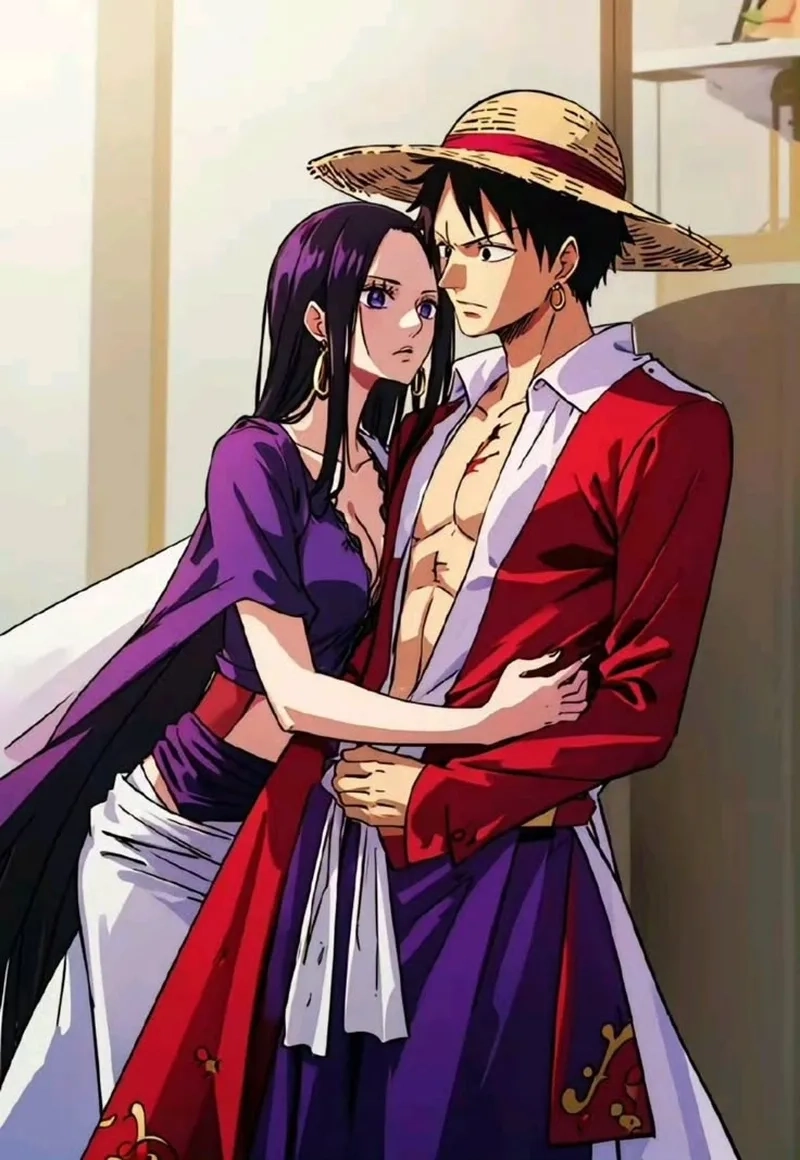 Khám phá chuyện One Piece Luffy Boa Hancock