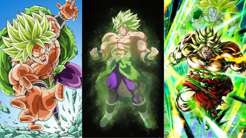 Broly nổi bật với tạo hình mạnh mẽ và ánh nhìn phức tạp