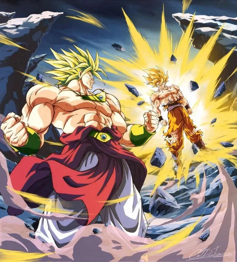 Những cuộc chiến không khoan nhượng giữa Broly x Goku