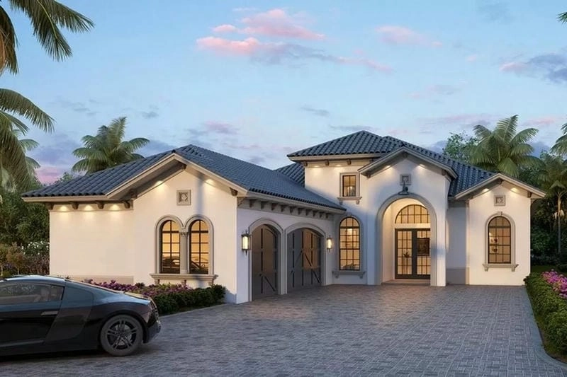 Top mẫu nhà cấp 4 theo phong cách châu âu nổi bật nhất