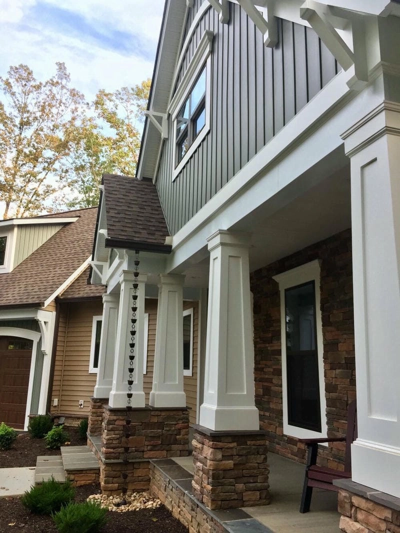 mẫu gạch ốp cột nhà tăng tính thẩm mỹ và độ bền