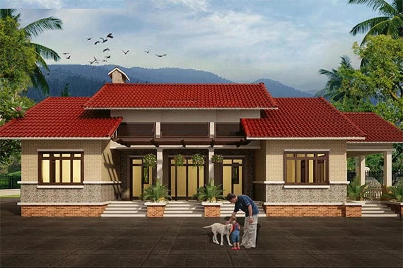 ở nông mẫu nhà cấp 4 dưới 200 triệu nhỏ gọn vẫn đảm bảo tiện nghi