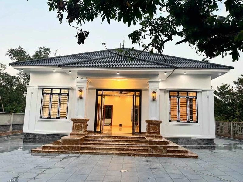 các mẫu nhà cấp 4 ở nông thôn đang dẫn đầu xu hướng thiết kế mới