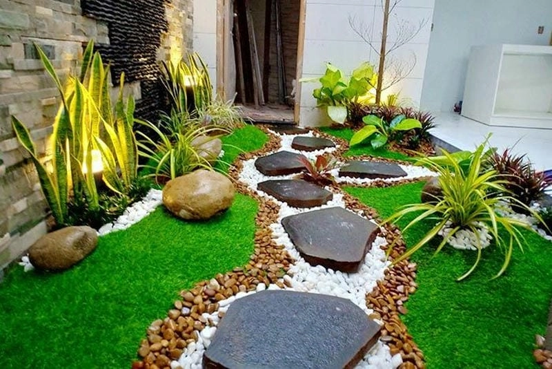 Những mẫu tiểu cảnh đẹp tạo cảm hứng cho sân vườn