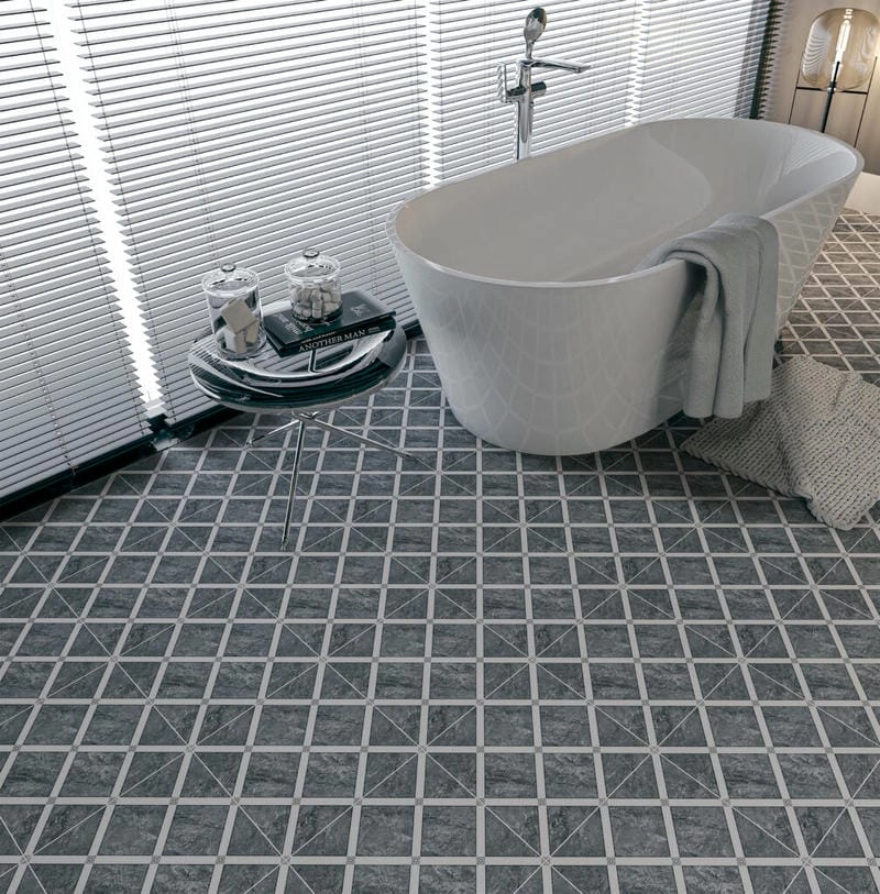 mẫu gạch lát nền nhà tắm đẹp 2020 nhẹ nhàng hiện đại