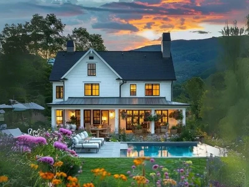 50m2 mẫu nhà vườn nhỏ đẹp không gian tối giản ấn tượng