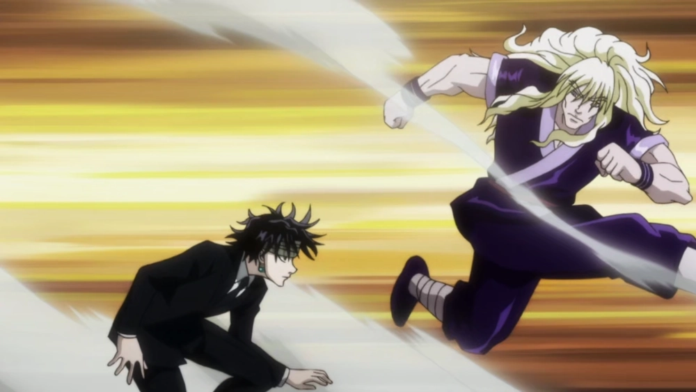 Trận đấu Chrollo vs Hisoka manga khiến fan sửng sốt