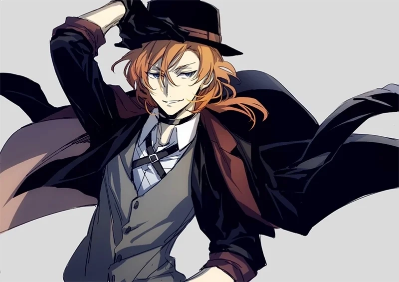 Chuuya Nakahara anime thể hiện trọn vẹn khí chất mạnh mẽ