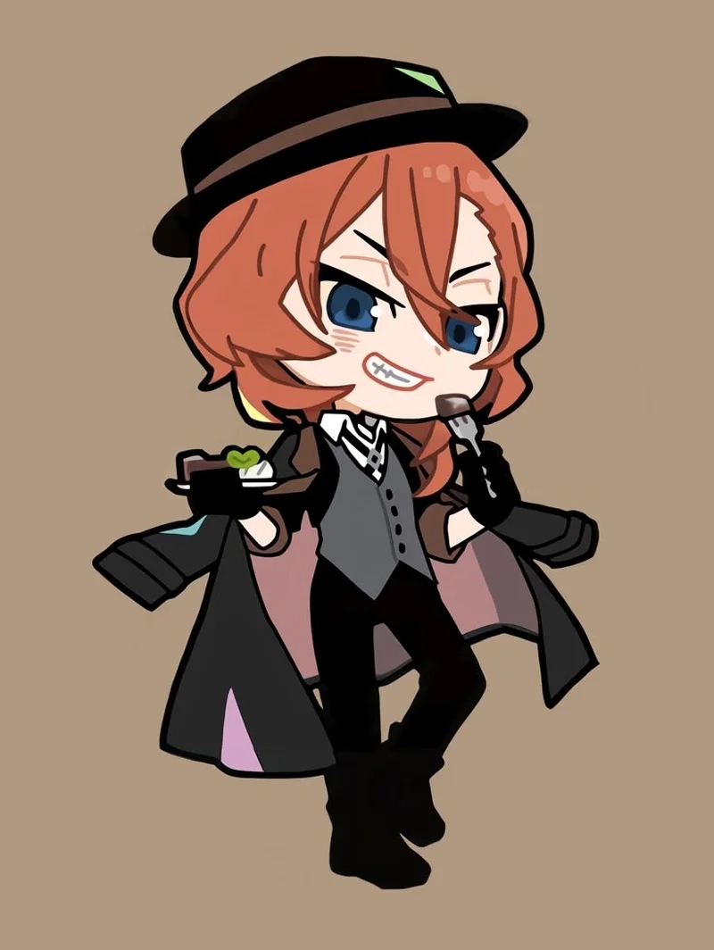 Chuuya chibi khiến fan đổ gục vì tạo hình tí hon siêu dễ thương