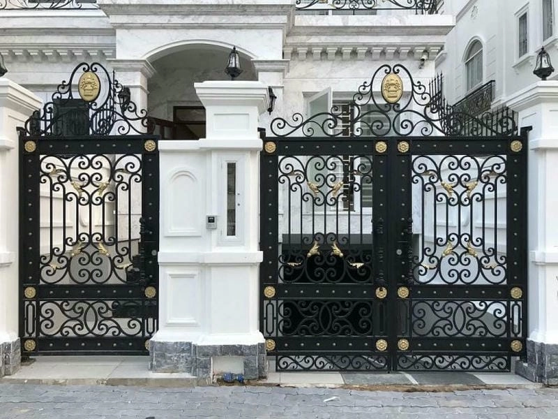 Chiêm ngưỡng mẫu cổng nhà vườn nhẹ nhàng thanh lịch