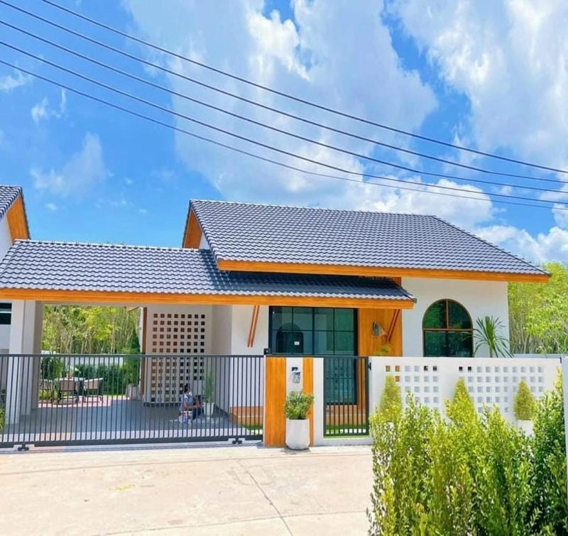 Ngắm nhìn mẫu cổng nhà nông thôn truyền thống gần gũi