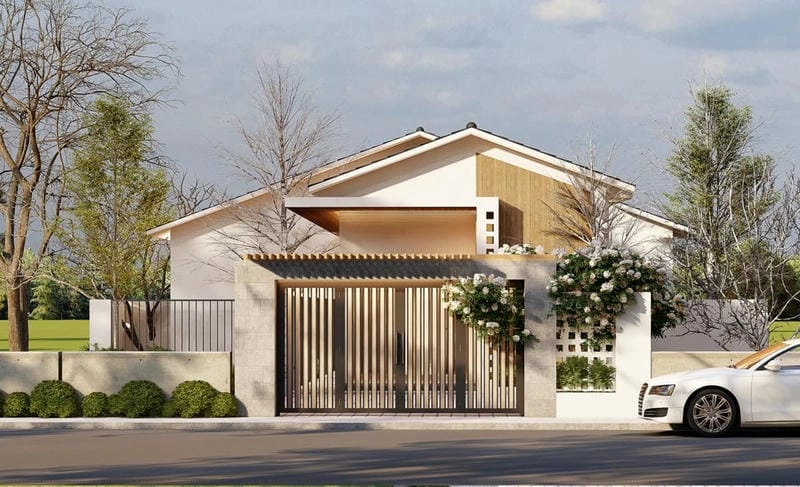 Tham khảo mẫu cổng nhà có đẹp ấn tượng thu hút