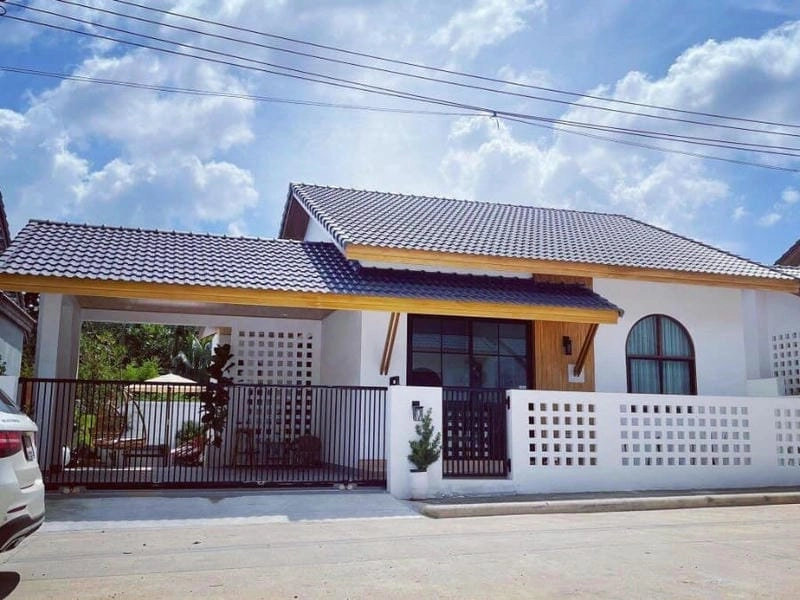 Khám phá ở nông thôn mẫu cổng nhà đẹp đơn giản nhẹ nhàng hài hòa