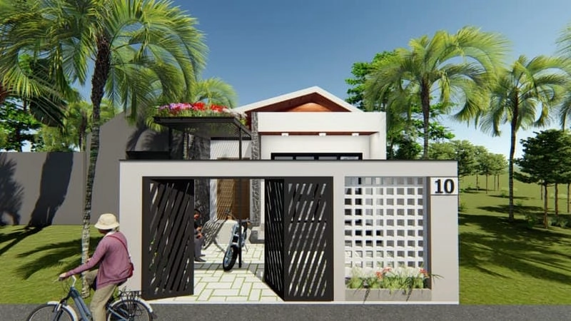 Xem ngay các mẫu cổng nhà đơn giản mà đẹp dễ thi công