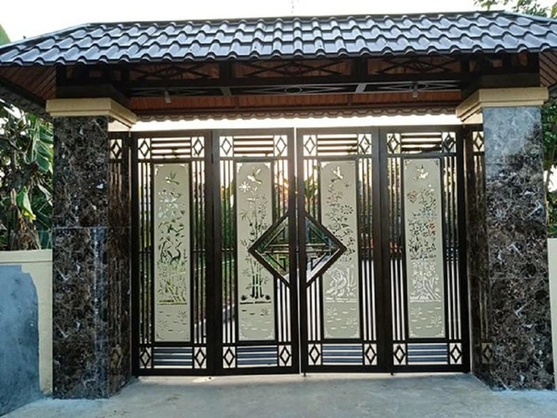 Khám phá mẫu cổng nhà đẹp 2017 tinh tế thu hút