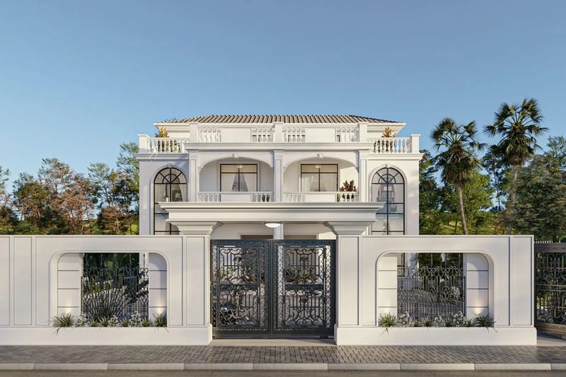 Gợi ý hàng rào đơn giản mà đẹp cho mọi nhà