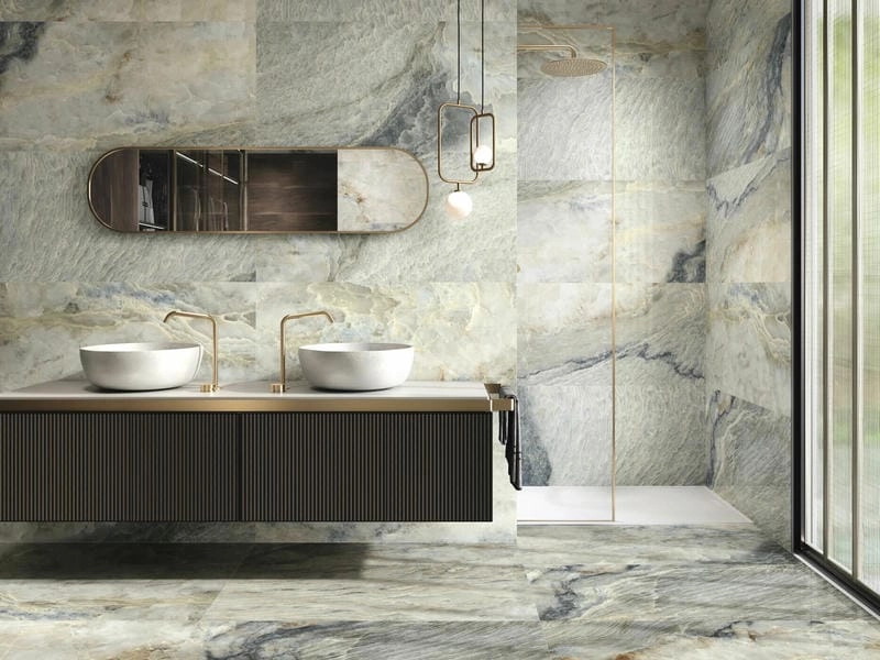 những mẫu nhà tắm hiện đại phá cách tiện nghi