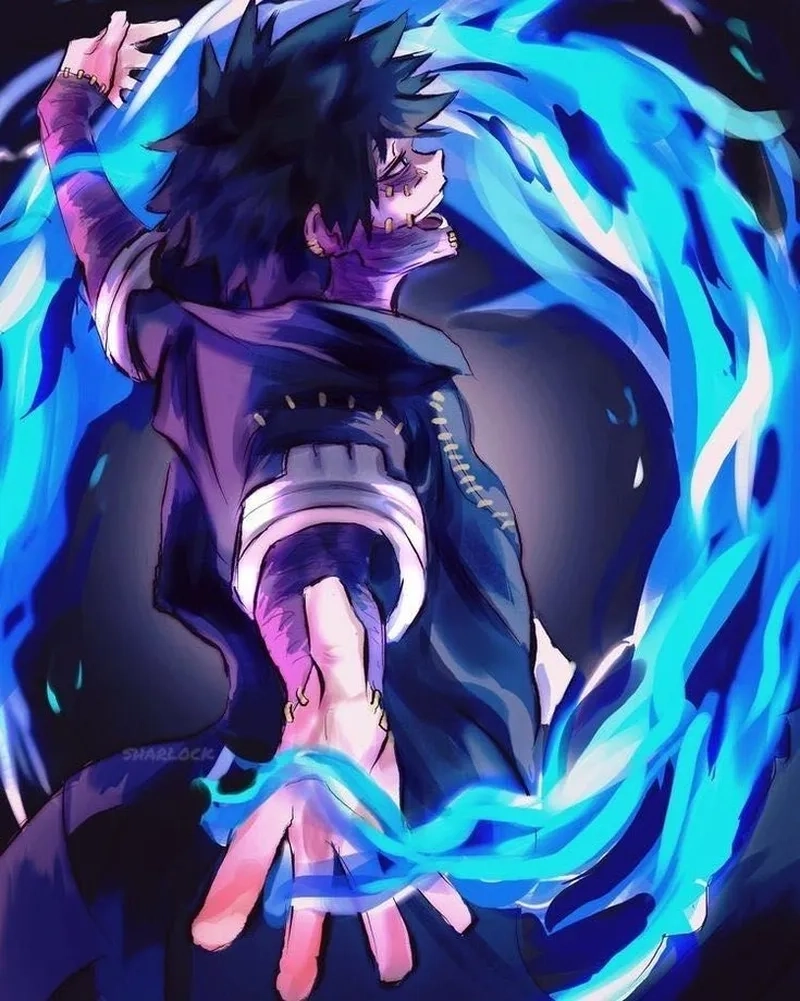 Dabi anime ghi lại các cảnh chiến đấu ấn tượng trong phim
