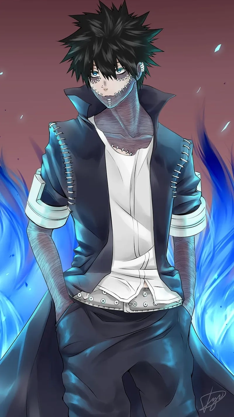 Dabi height chiều cao chính xác trong My Hero Academia