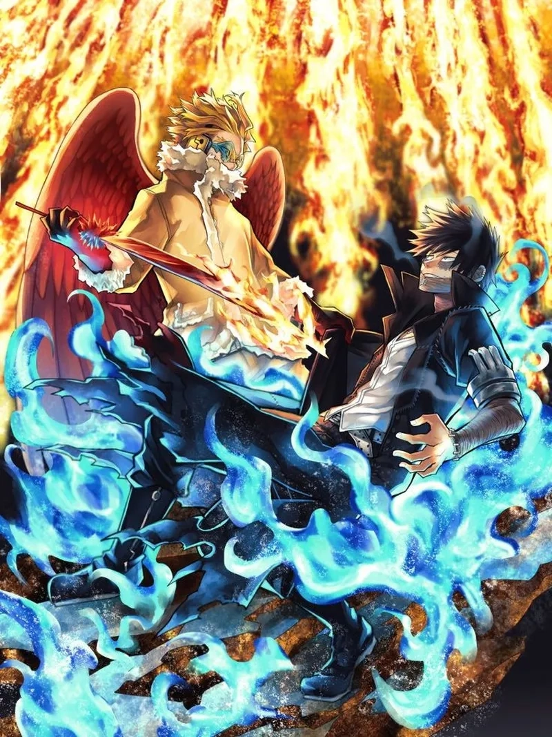 Dabi Hawks AO3 fanfiction nổi bật trên trang Archive of Our Own