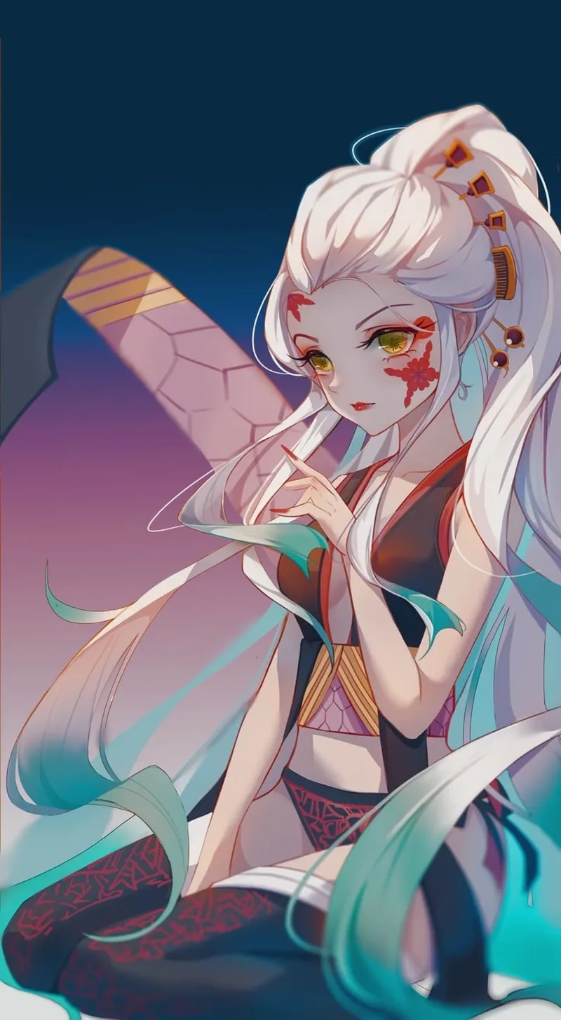 Daki sexy là chủ đề được nhiều fan khai thác qua fanart và cosplay táo bạo