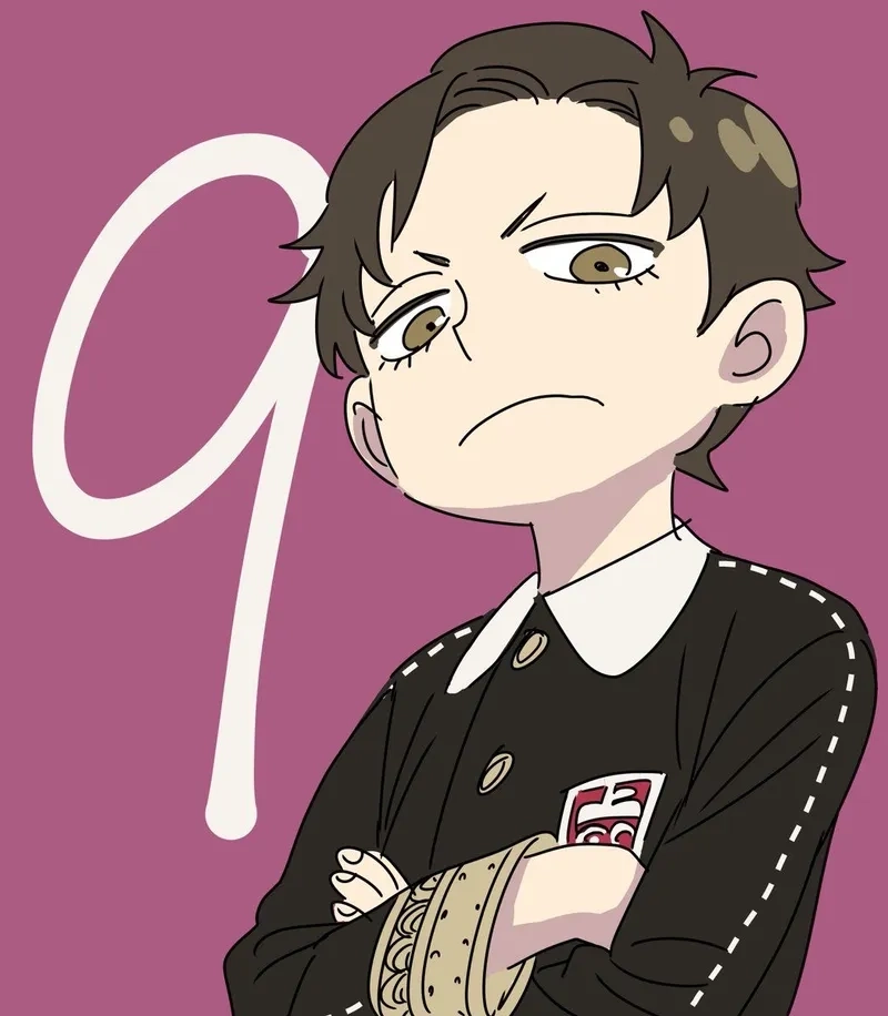 Anime Damian thể hiện vẻ ngạo mạn và dần mềm hóa bởi Anya